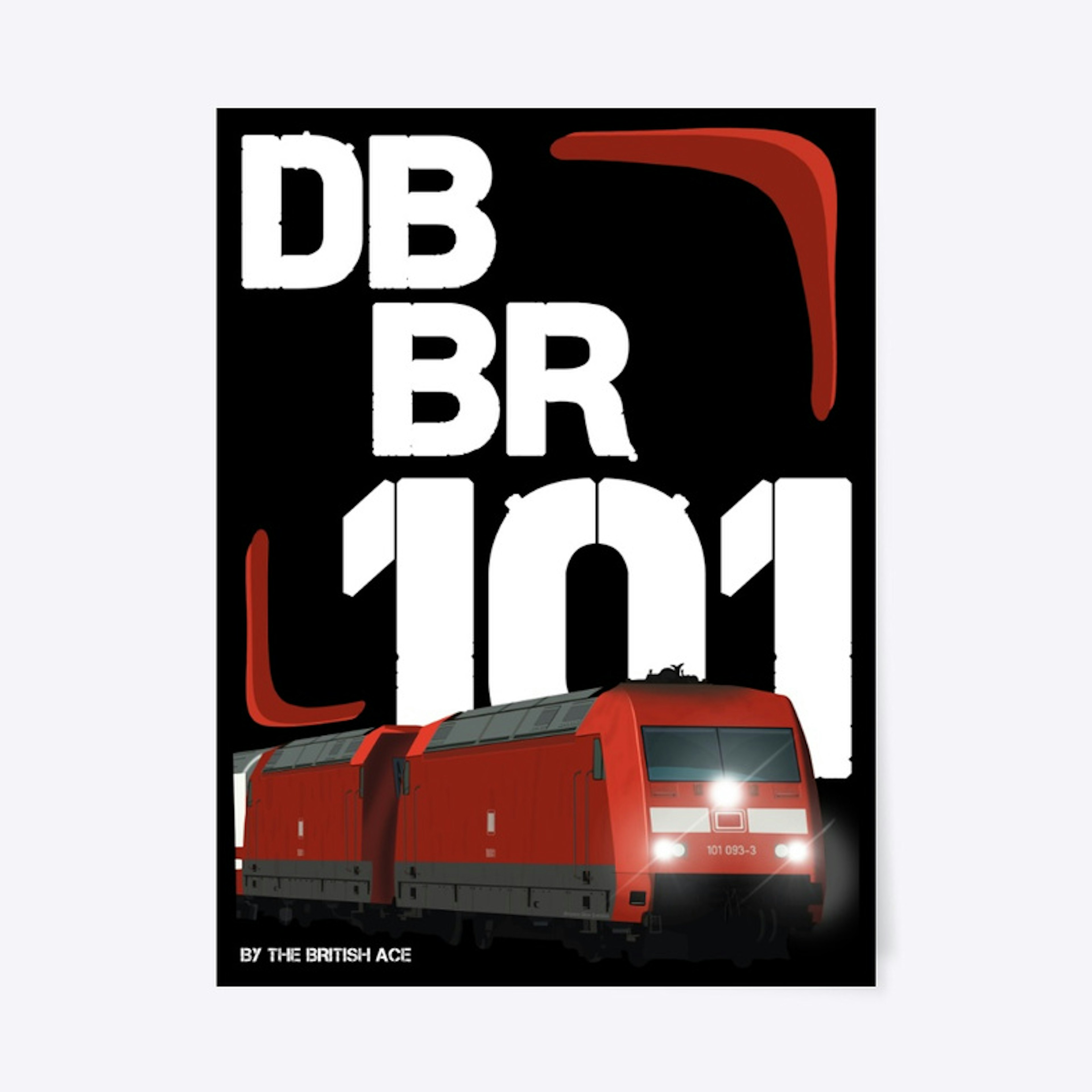 DB BR 101 Wall Prints